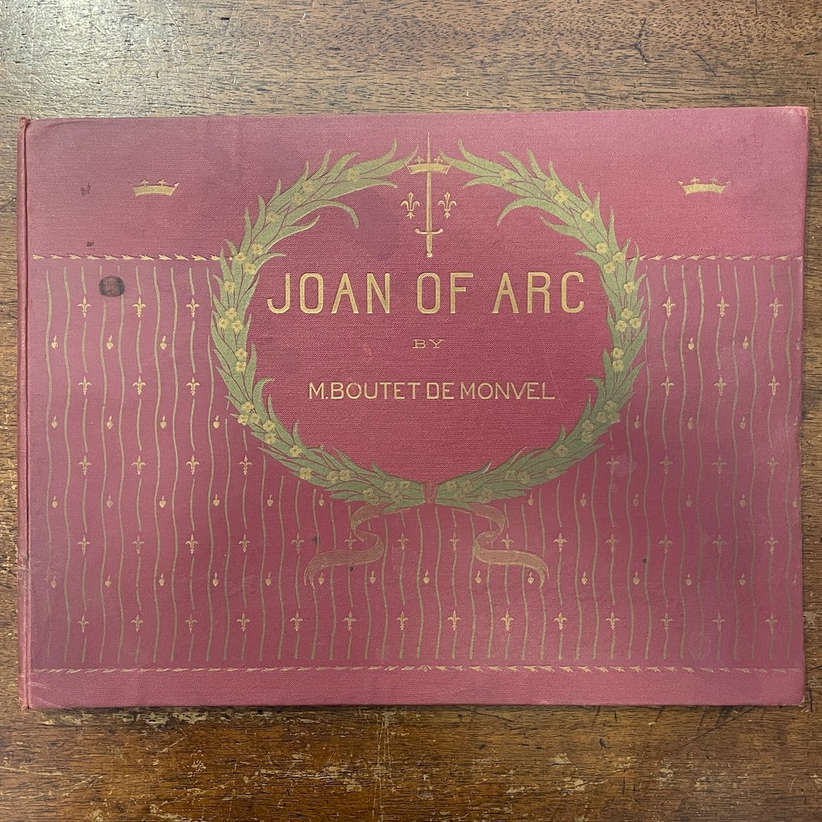 JOAN OF ARC(1923年版/リトグラフ)」M. Boutet de Monvel( JOAN OF ARC(1923年版/リトグラフ)」M. Boutet de Monvel(