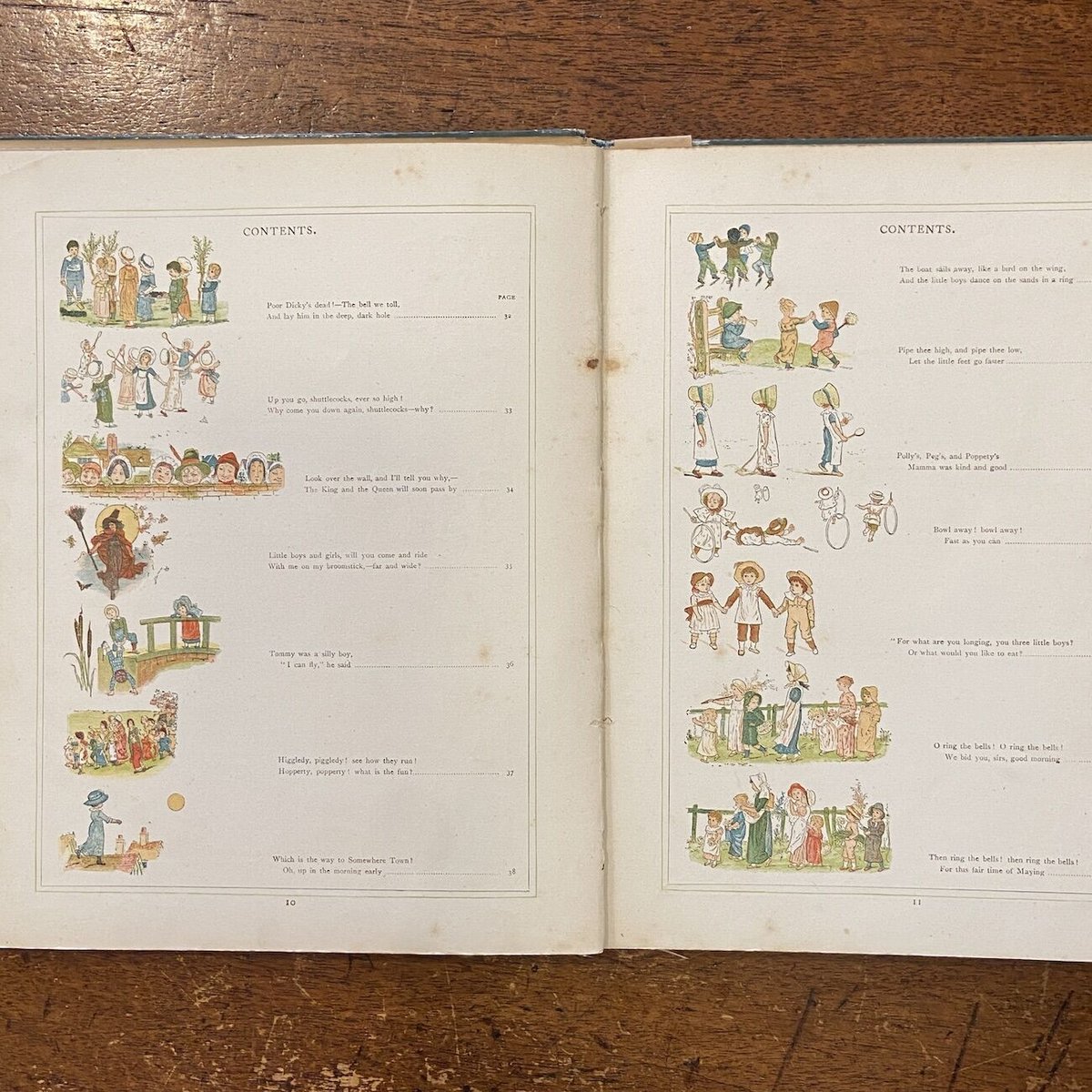 A DAY IN A CHILD　ケイト・グリーナウェイ 楽譜　絵本　子ども A DAY IN A CHILD ケイト・グリーナウェイ 楽譜 絵本 子ども