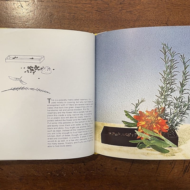A FLOWER WITH LOVE（1974年1刷）」Bruno Munari（ブルーノ・