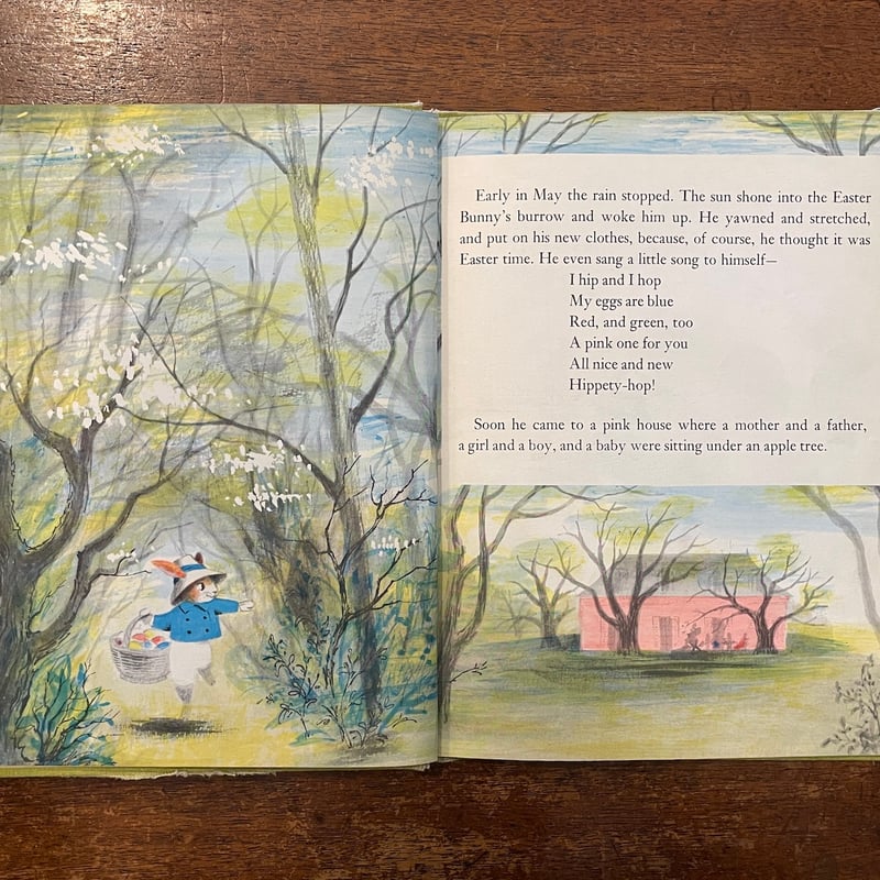 THE EASTER BUNNY THAT OVERSLEPT（旧版／1958年4刷）」Pr