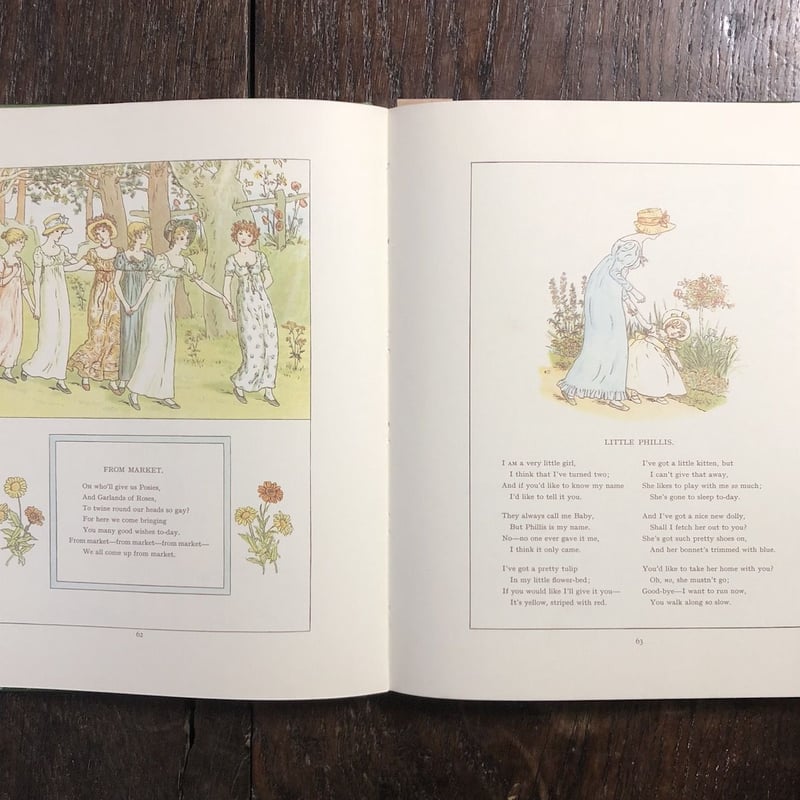 The Kate Greenaway Bouquet」Kate Greenaway（ケイト・