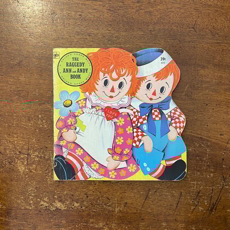 「THE RAGGEDY ANN & ANDY BOOK：A GOLDEN SHAPE BOOK」Jan Sukus　Ruth Ruhman