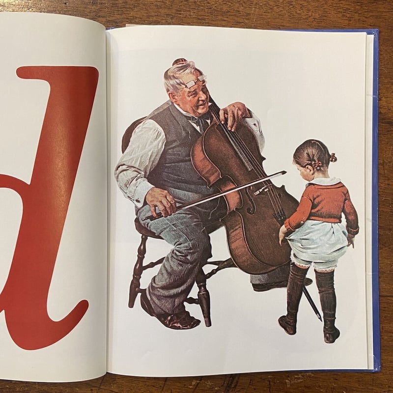 AMERICANA ABC」George Mendoza Norman Rockwell（ノ