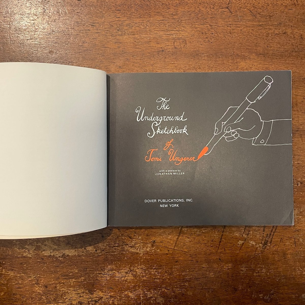 The Underground Sketchbook」Tomi Ungerer（トミー・ウン