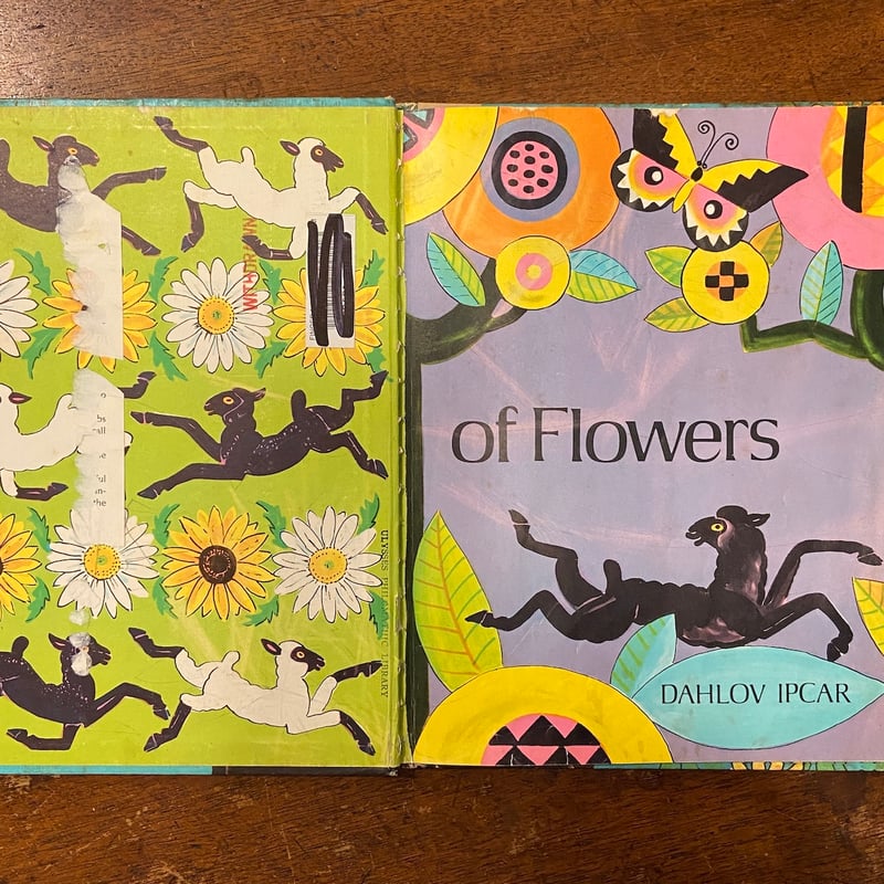 The Land of Flowers(1974年1刷)」Dahlov Ipcar(ダーロフ The Land of Flowers(1974年1刷)」Dahlov Ipcar(ダーロフ