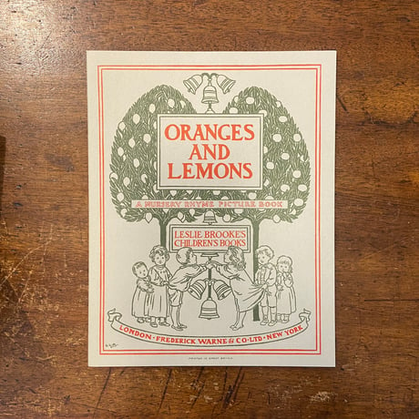 「ORANGES AND LEMONS（オレンジとレモン　オーピー・コレクション 2）」Leslie Brooke（レスリー・ブルック）