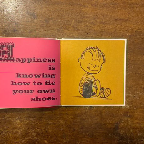 「HAPPINESS IS A WARM PUPPY（1962年頃）」Charles M. Schulz（チャールズ・M・シュルツ）