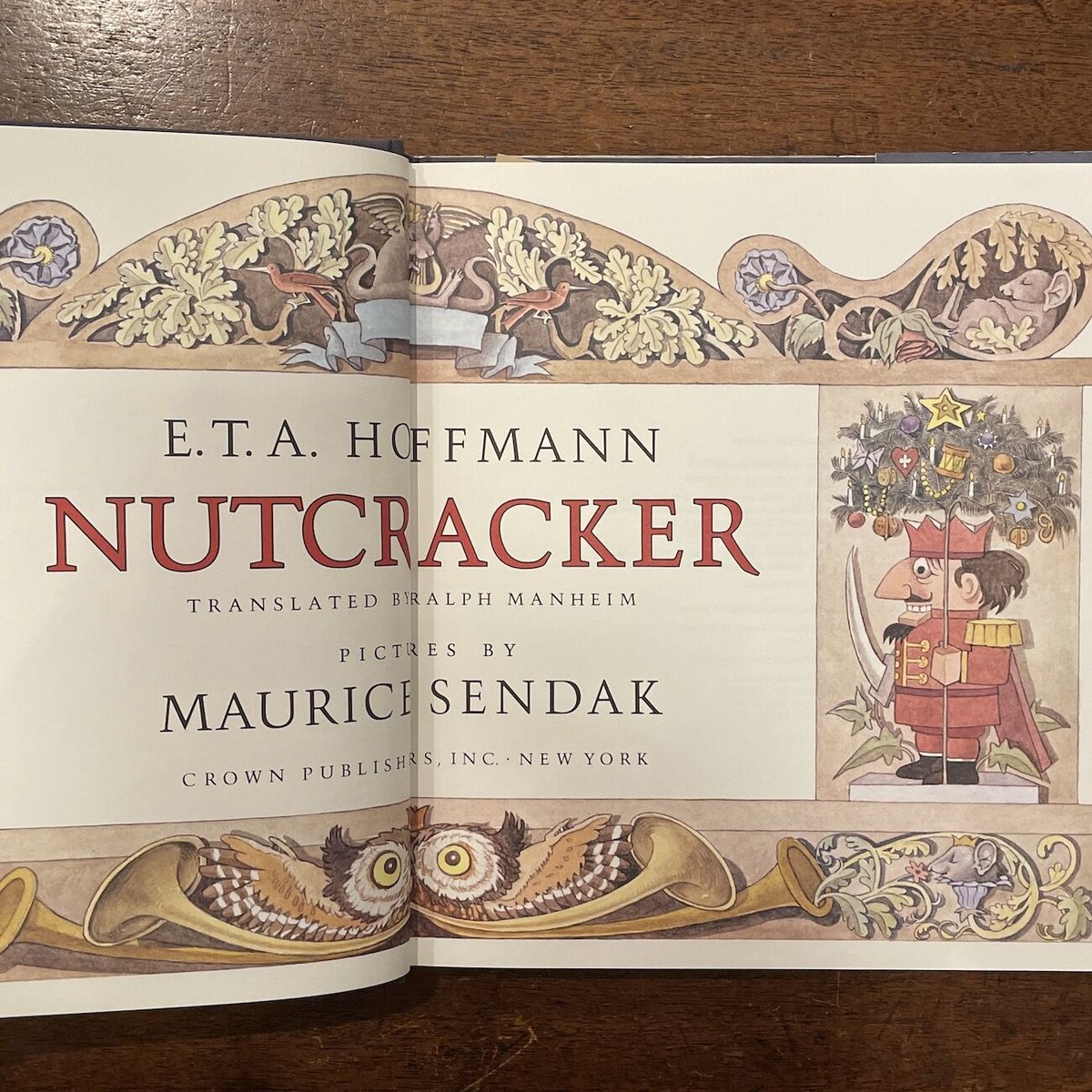 NUTCRACKER(1984年初版)」E. T. A. Hoffmann Maurice NUTCRACKER(1984年初版)」E. T. A. Hoffmann Maurice