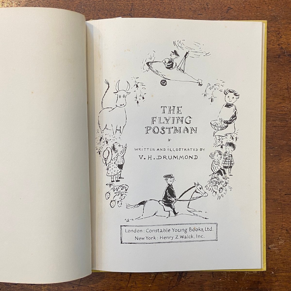The Flying Postman」V. H. Drummond（V・H・ドラモンド） |