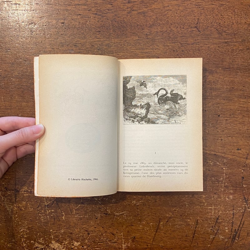 Voyage au centre de la terre（地底旅行）」Jules Verne（ジュール
