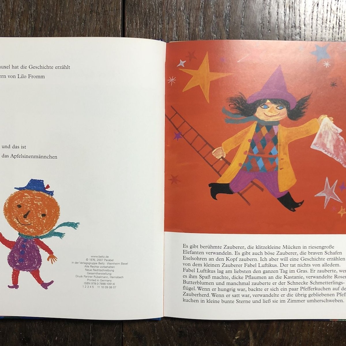 Das Apfelsinenmanncehn」Lilo Fromm（リロ・フロム） | Fr