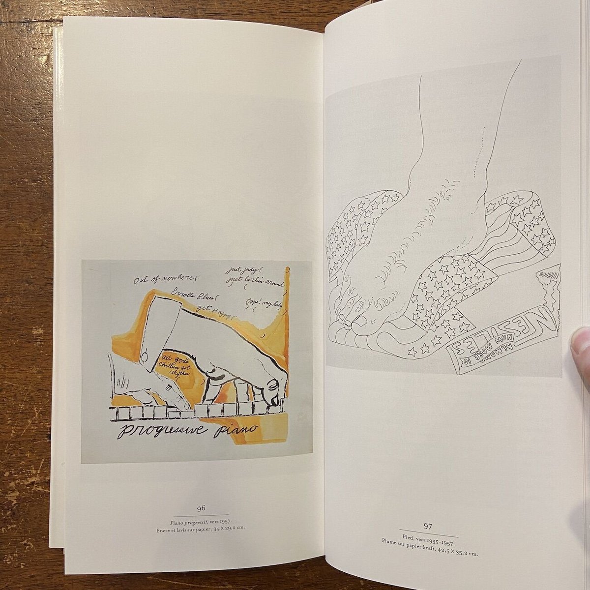 Drawing and Illustrations of the 1950s」Andy Wa