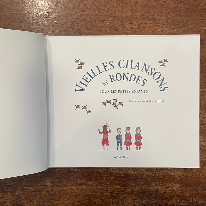 VIEILLES CHANSONS ET RONDES」M. B. de Monvel（ブー