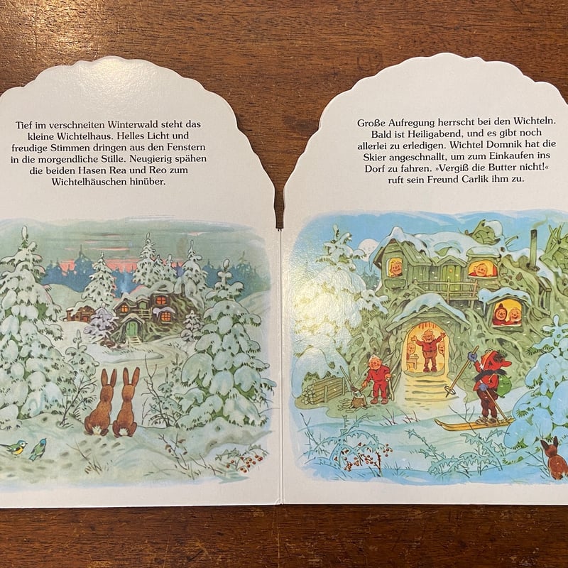 Weihnachten bei den Wichteln」Fritz Baumgarten（