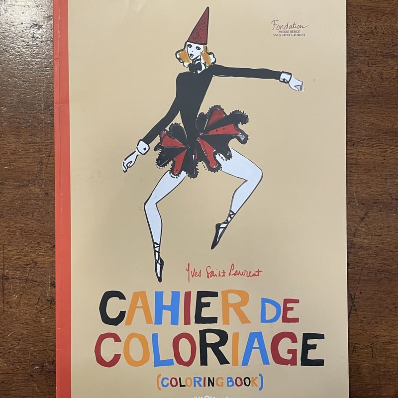 CAHIE DE COLORIAGE」Yves Saint Laurent（イヴ・サンローラ