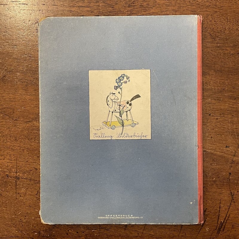 絵本・児童書 Blumen eis Blumen IM BLUMENHIMMEL(1929年初版)」Sophie Reinheimer Els