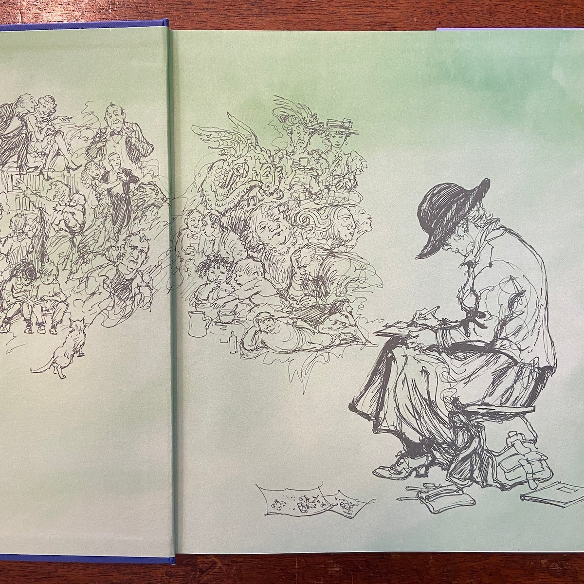 A LIFE DRAWING」Shirley Hughes サイン入り | Frobergu