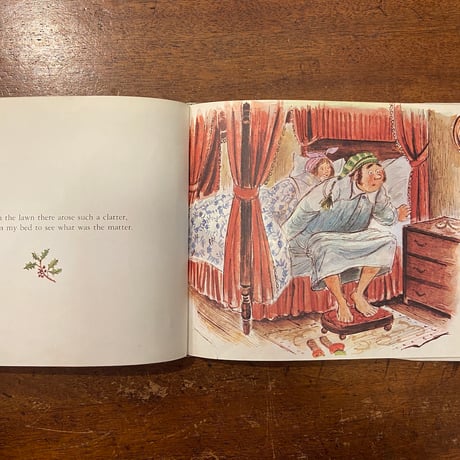 「A VISIT FROM SAINT NICHOLAS」Clement C. Moore　Paul Galdone（ポール・ガルドン）