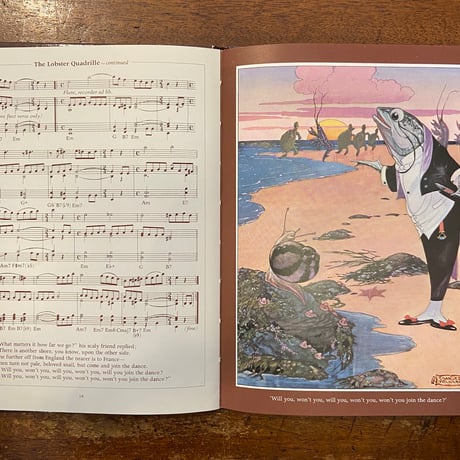 「Songs from Alice」Lewis Carroll（ルイス・キャロル）Don Harper　Charles Folkard