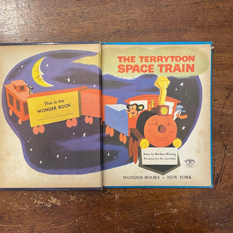 Theo van Rysselberghe、FLANDRE、海外版超希少レゾネ THE TERRYTOON SPACE TRAIN」Barnara Waring Irv G