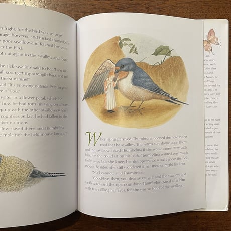 「THUMBELINA」Lauren Mills