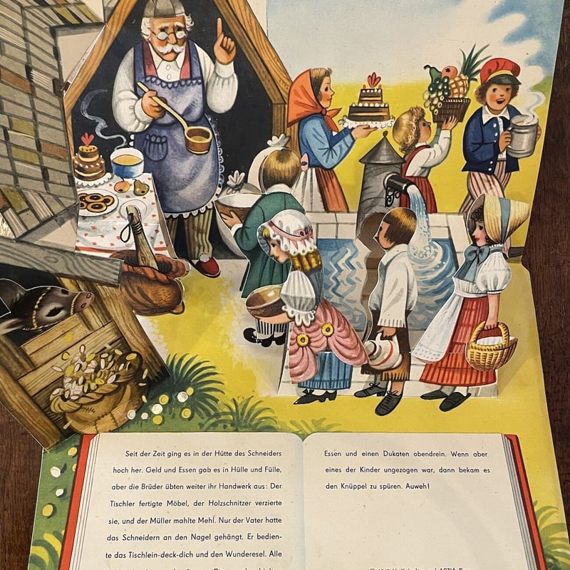 TISCHLEIN DECK DICH！」V. Kubasta（ヴォイチェフ・クバシュタ）