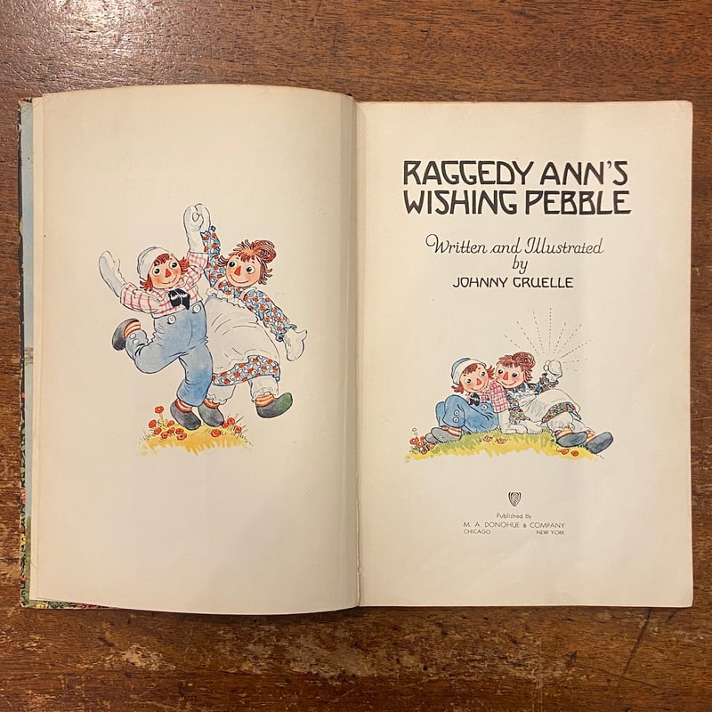Raggedy Ann's Wishing Pebble（1940年頃）」Johnny Gr