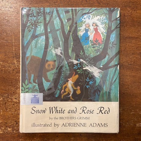 「Snow White and Rose Red（1964年初版）」Adrienne Adams（エイドリアン・アダムス）