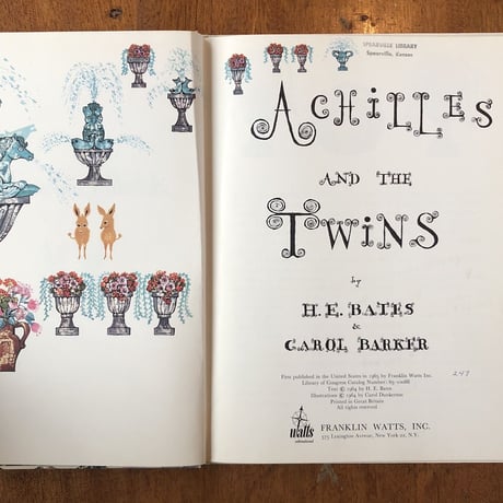 「ACHILLES AND THE TWINS」H. E. Bates　Carol Barker
