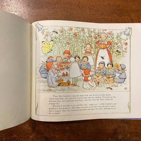 「PETER IN BLUEBERRY LAND」Elsa Beskow（エルサ・ベスコフ）