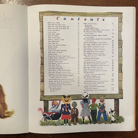 「Rojankovsky's Wonderful Picture Book」Feodor Rojankovsky（フェードル・ロジャンコフスキー）