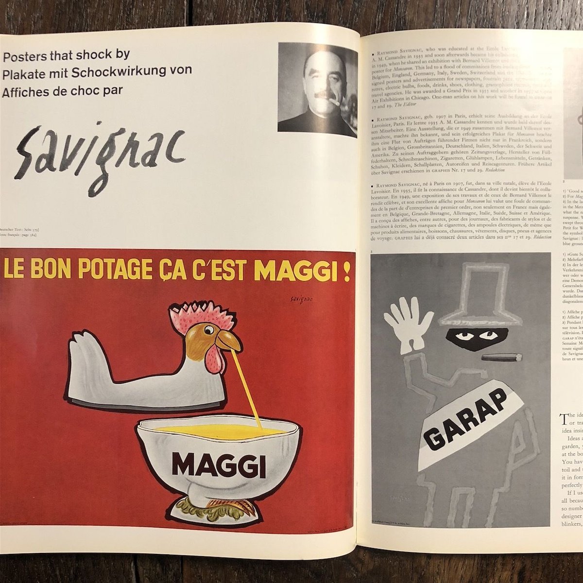 GRAPHIS Vol.109（レイモン・サヴィニャック特集