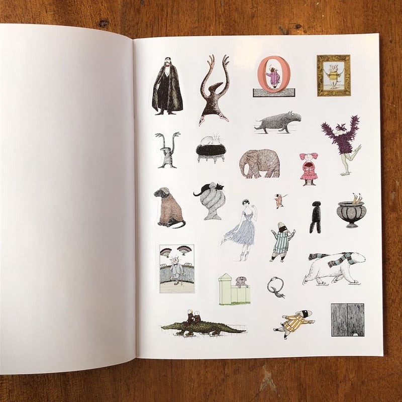 EDWARD GOREY STICKER BOOK」Edward Gorey（エドワード・ゴ