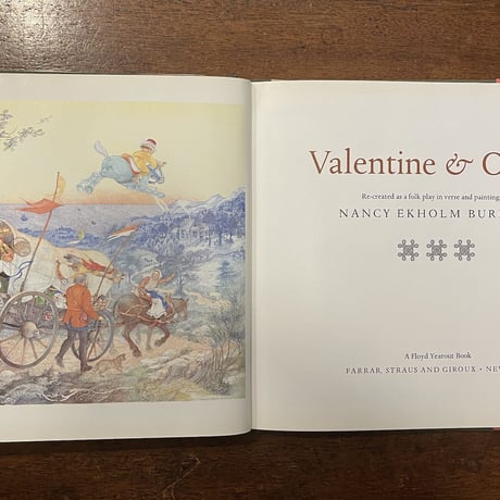 「Valentine & Orson」Nancy Ekholm Burkert（ナンシー・エコーム・バーカート）