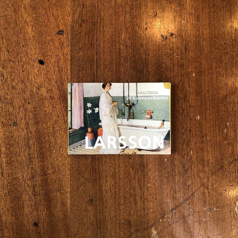 最終値下げです Carl Lasson カールラーション ポストカードブック 20 Kunstpostkarten（20枚のポストカードブック）」Carl Larsson