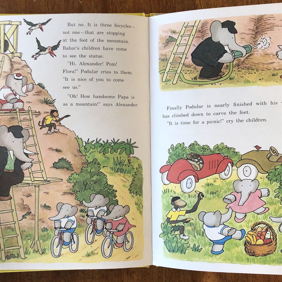 BABAR'S BIRTHDAY SURPRISE」Laurent de Brunhoff（