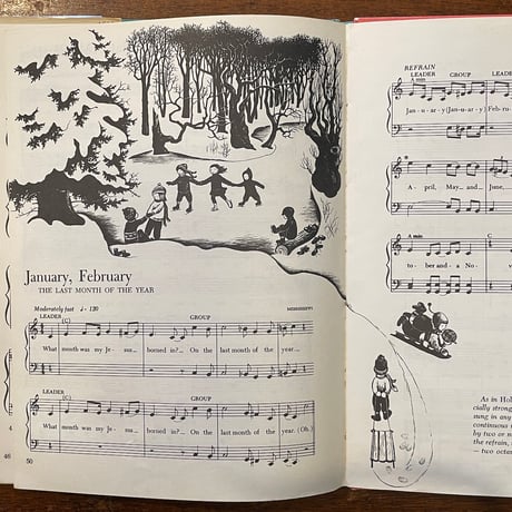 「American Folk Songs for Christmas」Ruth Crawford Seeger　Barbara Cooney（バーバラ・クーニー）