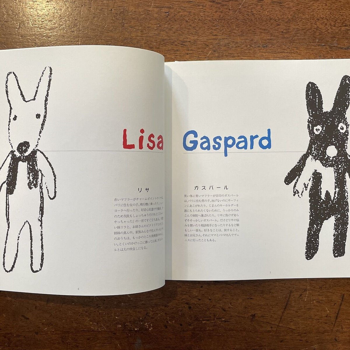 リサとガスパール　gaspard et lisa 原画 リサとガスパール Gaspard et Lisaジークレー版画