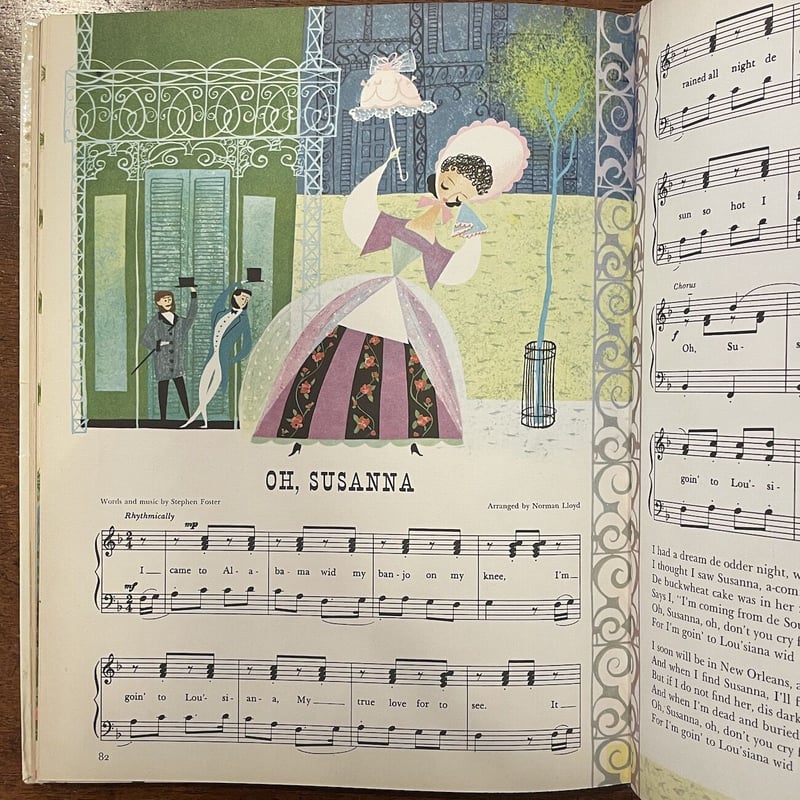 THE NEW GOLDEN SONG BOOK（1955年）」Norman Lloyd M