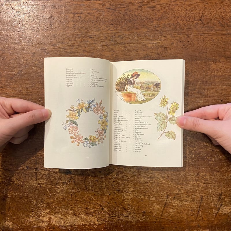 Language of Flowers」Kate Greenaway（ケイト・グリーナウェイ