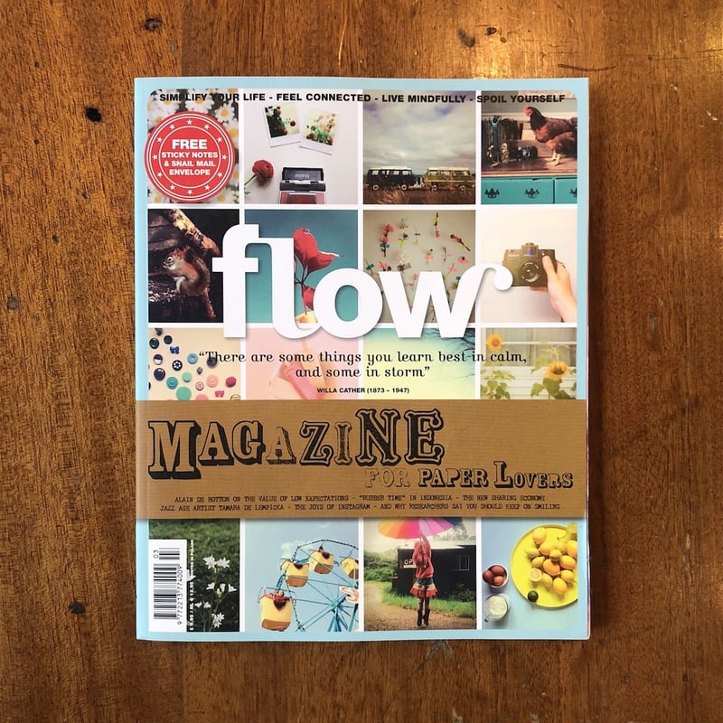 Flow Magazine ISSUE 3 MAGAZINE FOR PAPER LOVER