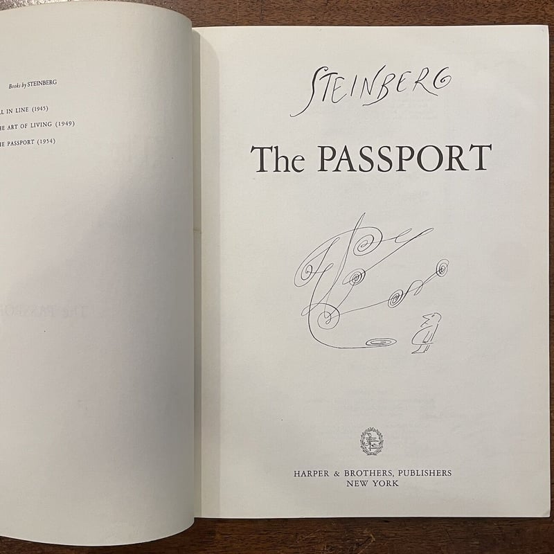 THE PASSPORT（1954年初版）」Saul Steinberg | Froberg