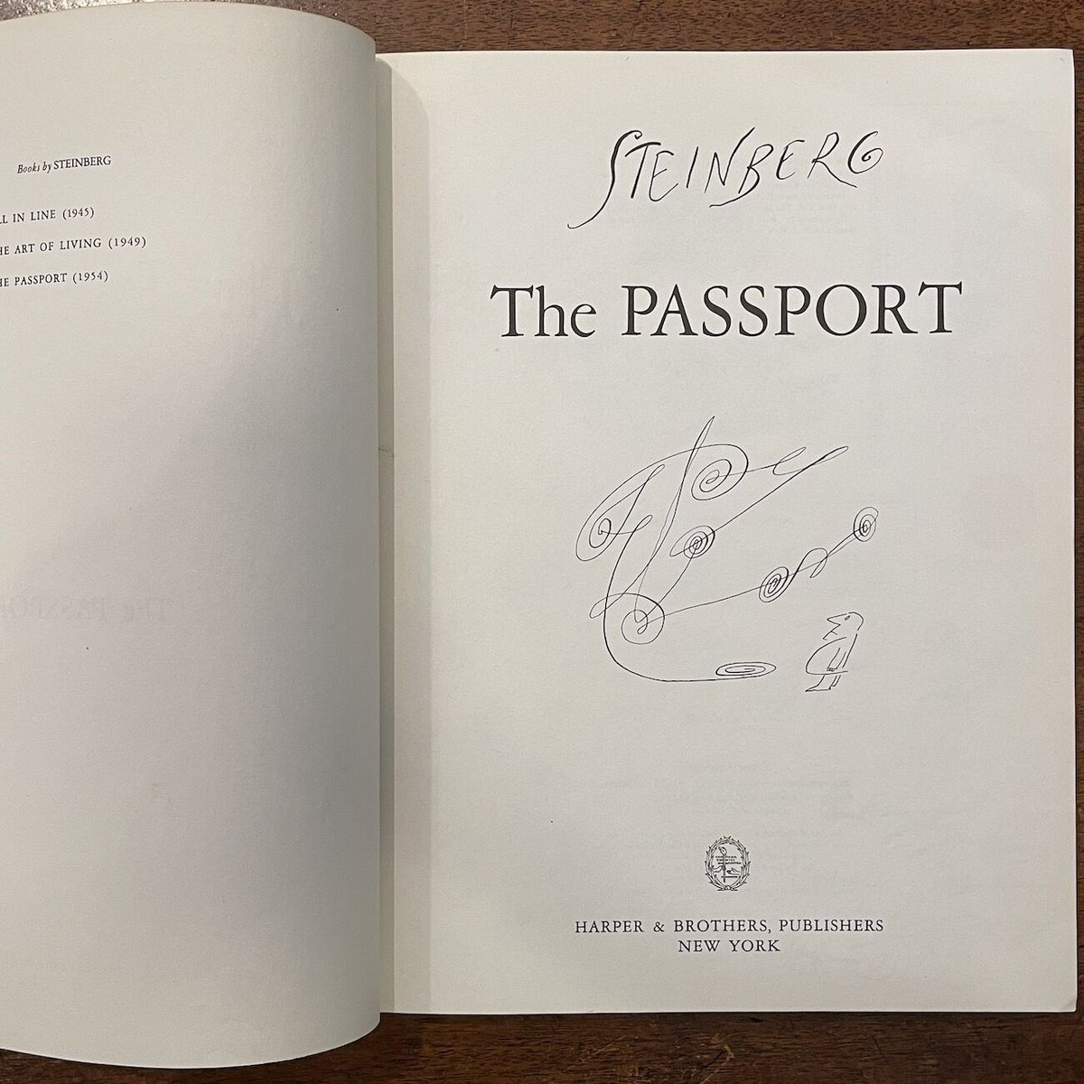 THE PASSPORT（1954年初版）」Saul Steinberg | Froberg