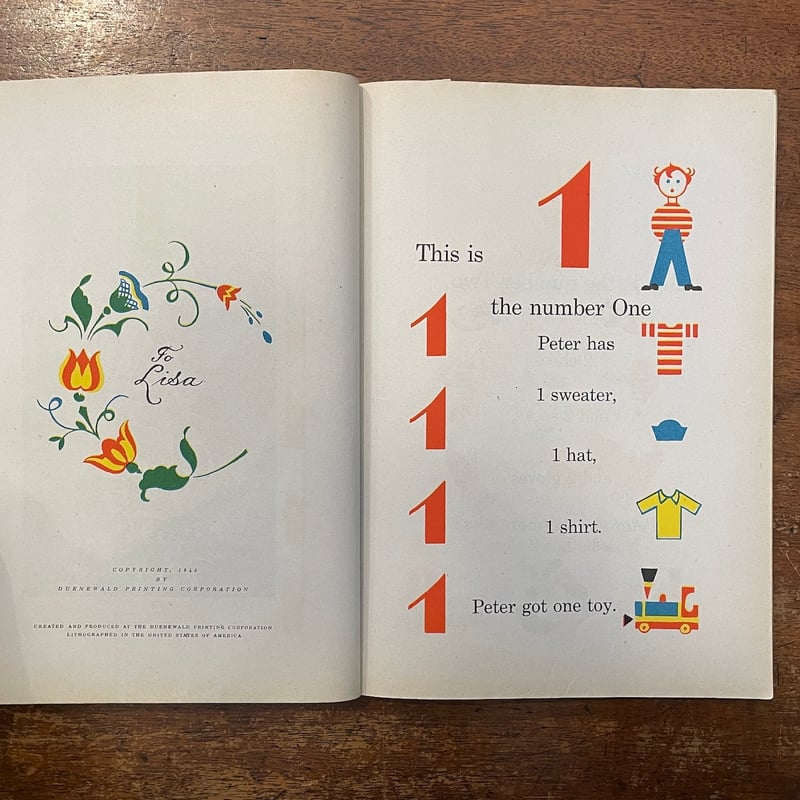 A CHILD'S FIRST BOOK（1945年版）」Edward Ernest Ner