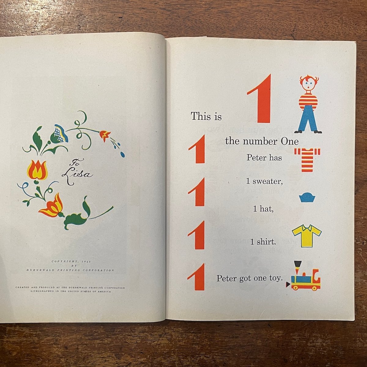 A CHILD'S FIRST BOOK（1945年版）」Edward Ernest Ner