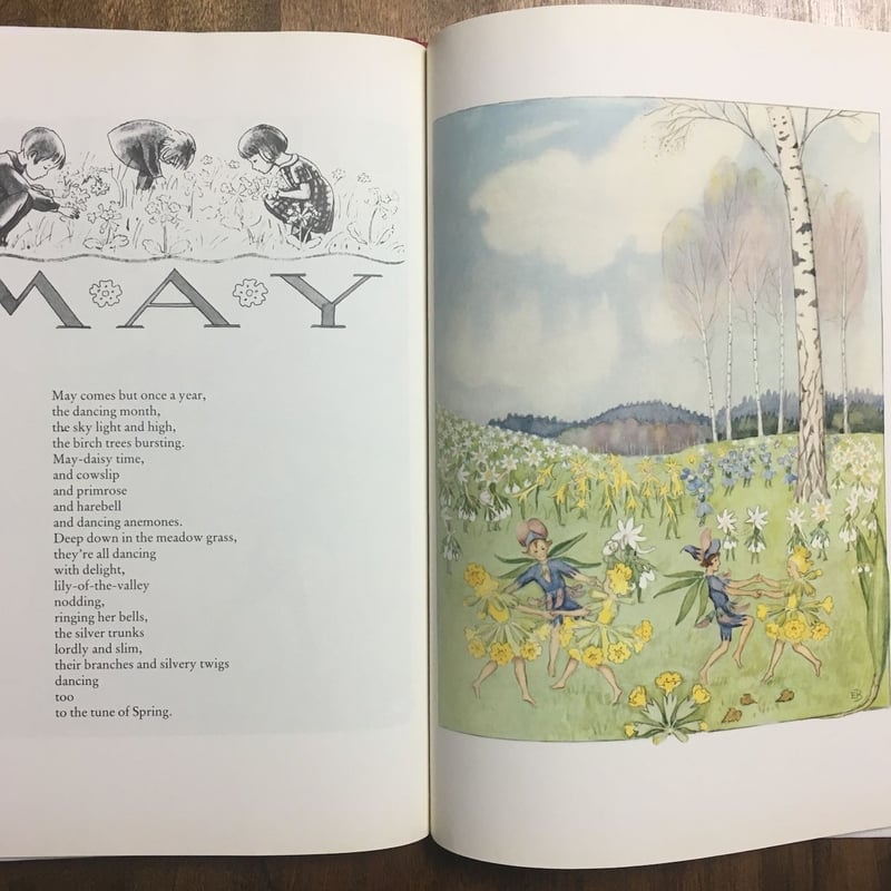 Around the Year」Elsa Beskow（エルサ・ベスコフ） | Frober