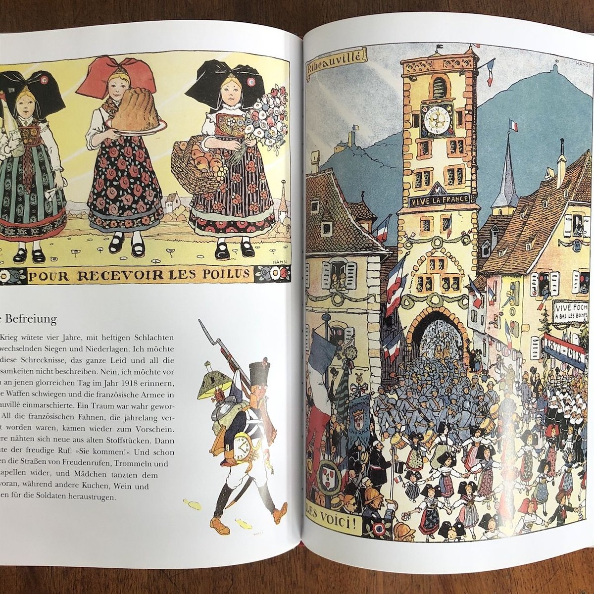 L'Alsace Heureuse HANSI 絵本　布　未開封 Gluckliches Elsass」Hansi（アンシ） | Frobergue onl