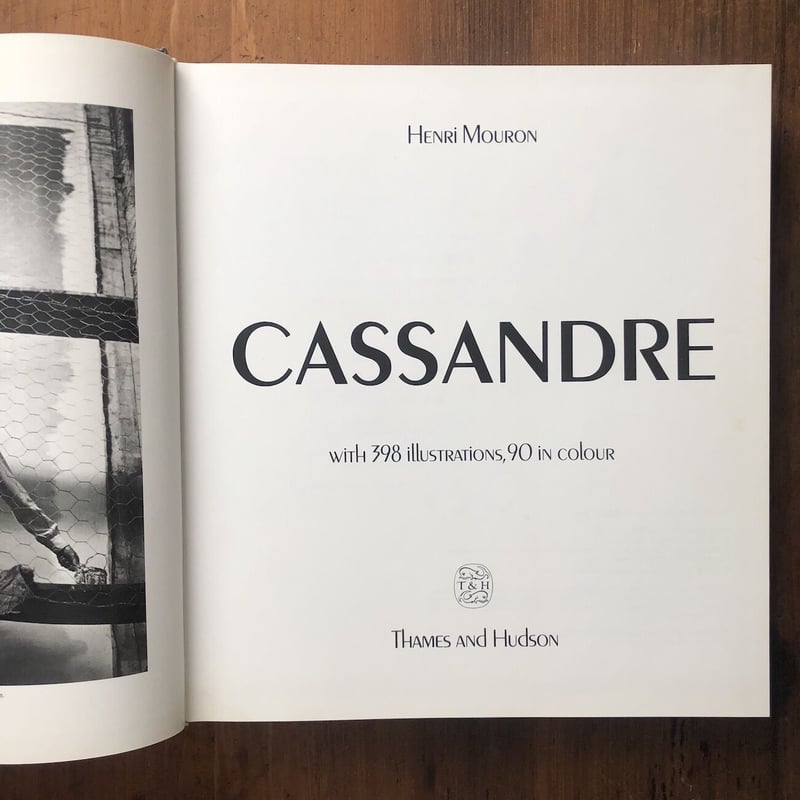 CASSANDRE」Henri Mouron | Frobergue online store