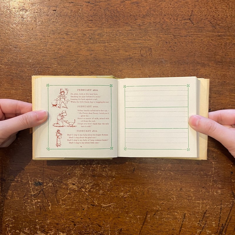 KATE GREENAWAY'S BIRTHDAY BOOK」Kate Greenaway（