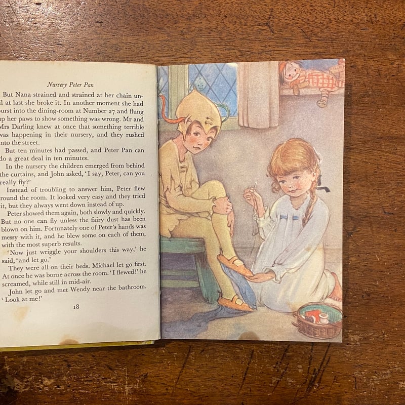 NURSERY PETER PAN（1961年）」J. M. Barrie Mabel Lu